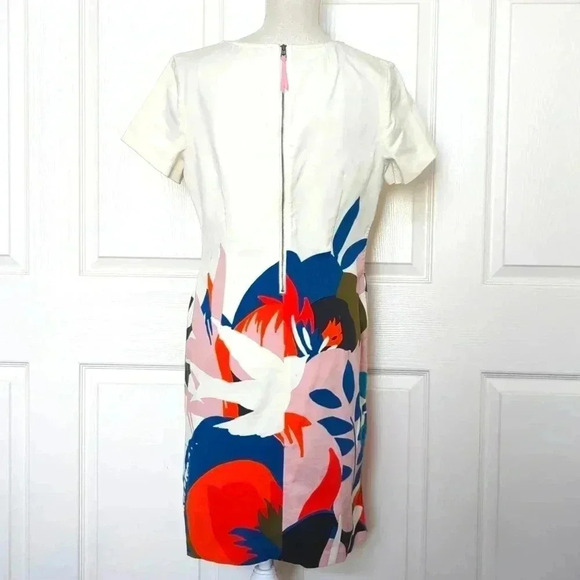 Boden Isla Dove multicolor Shift Dress - Picture 4 of 10